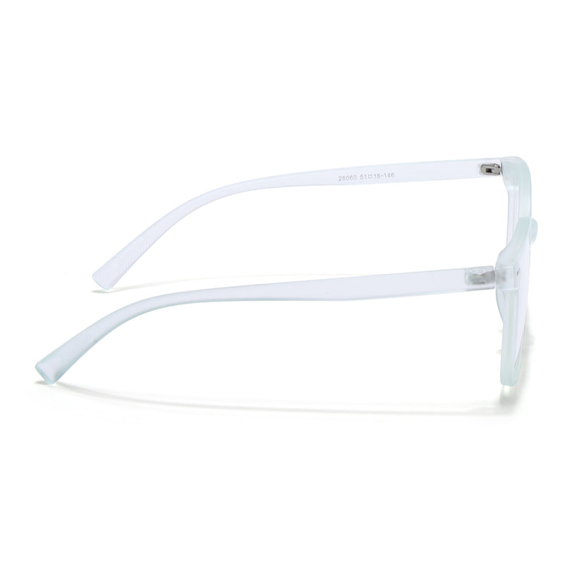 Eyejack Canment Sea Green Square Eyeglasses for Men & Women (CM28060FCL1945-C10)