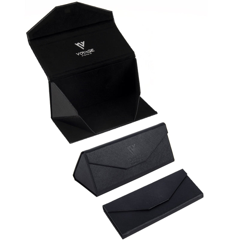 Active Matte Black Round Polarized Sunglasses - PMG4456