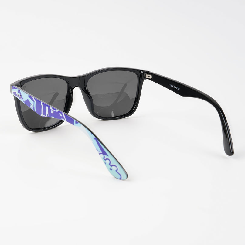 Square Polarized Sunglasses (Black Lens | Black Frame - PMG4814)