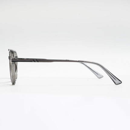 EyeJack Titex Shine Grey Wayfarer Eyeglasses for Men & Women (18903CL352-C5)