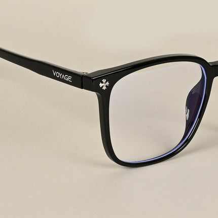 Voyage Air Black Square Eyeglasses for Men & Women - MG4695-C1