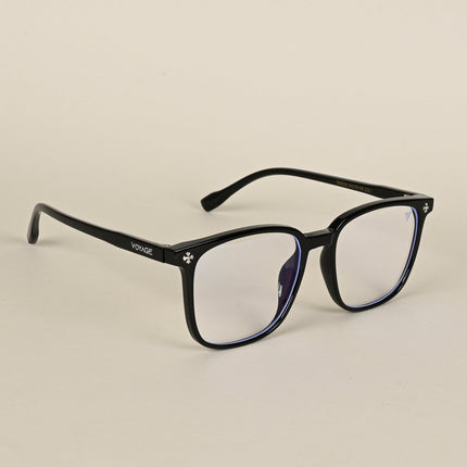 Voyage Air Black Square Eyeglasses for Men & Women - MG4695-C1