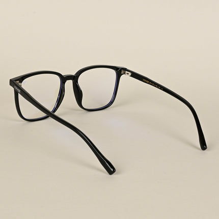 Voyage Air Black Square Eyeglasses for Men & Women - MG4695-C1