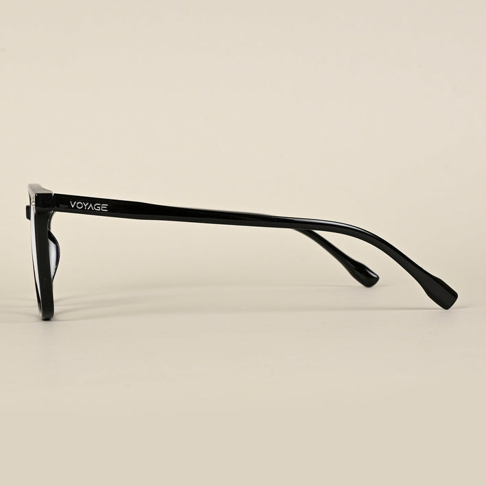 Voyage Air Black Square Eyeglasses for Men & Women - MG4695-C1