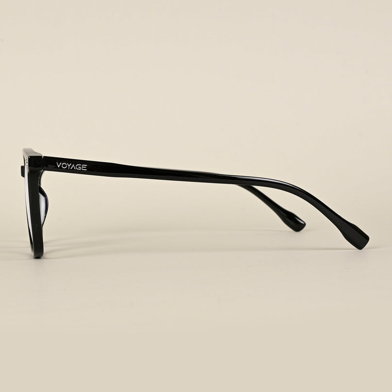 Voyage Air Black Square Eyeglasses for Men & Women - MG4695-C1