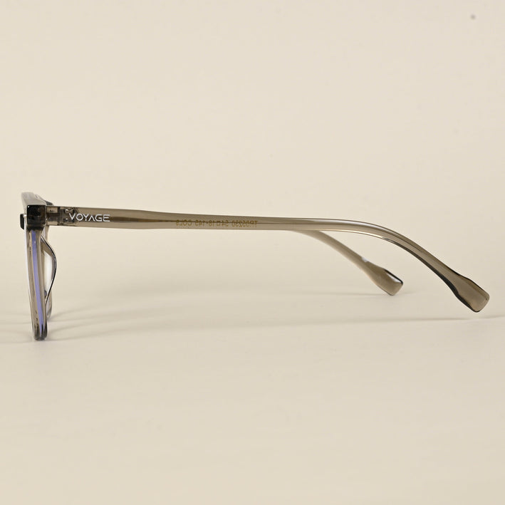 Voyage Air Transparent Olive Square Eyeglasses for Men & Women - MG4699-C6