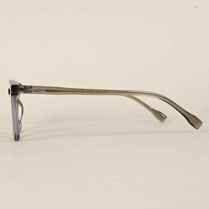 Voyage Air Transparent Olive Square Eyeglasses for Men & Women - MG4699-C6