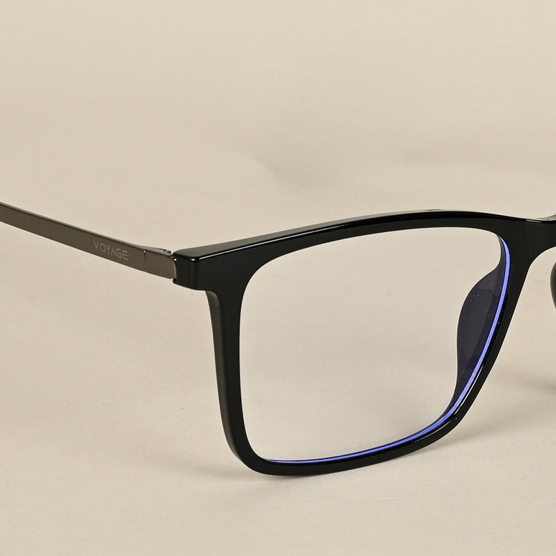 Wayfarer Black Clip-On Polarized Sunglasses - PMG4665