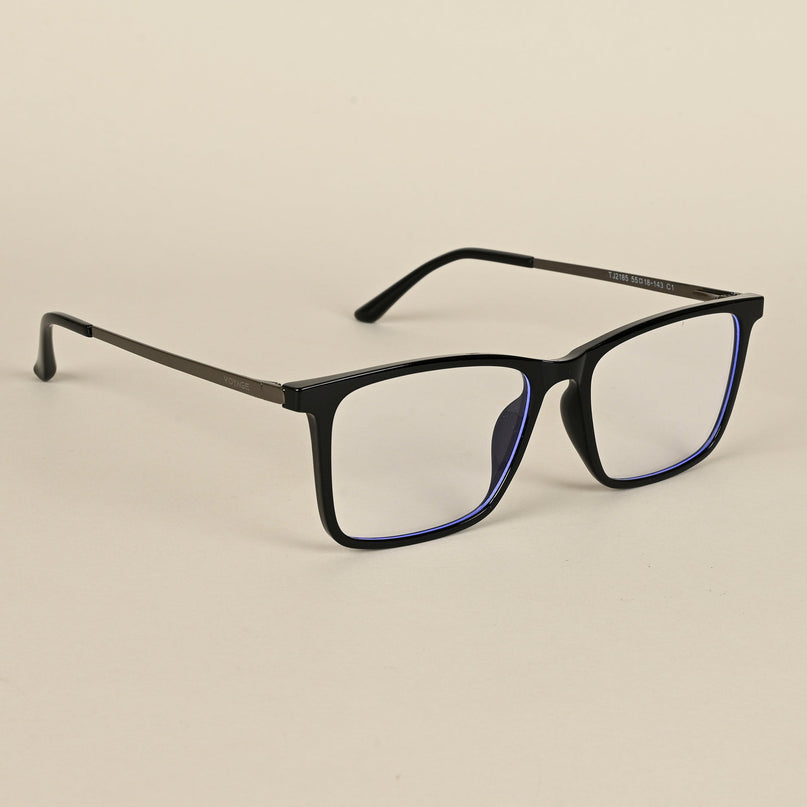 Wayfarer Black Clip-On Polarized Sunglasses - PMG4665