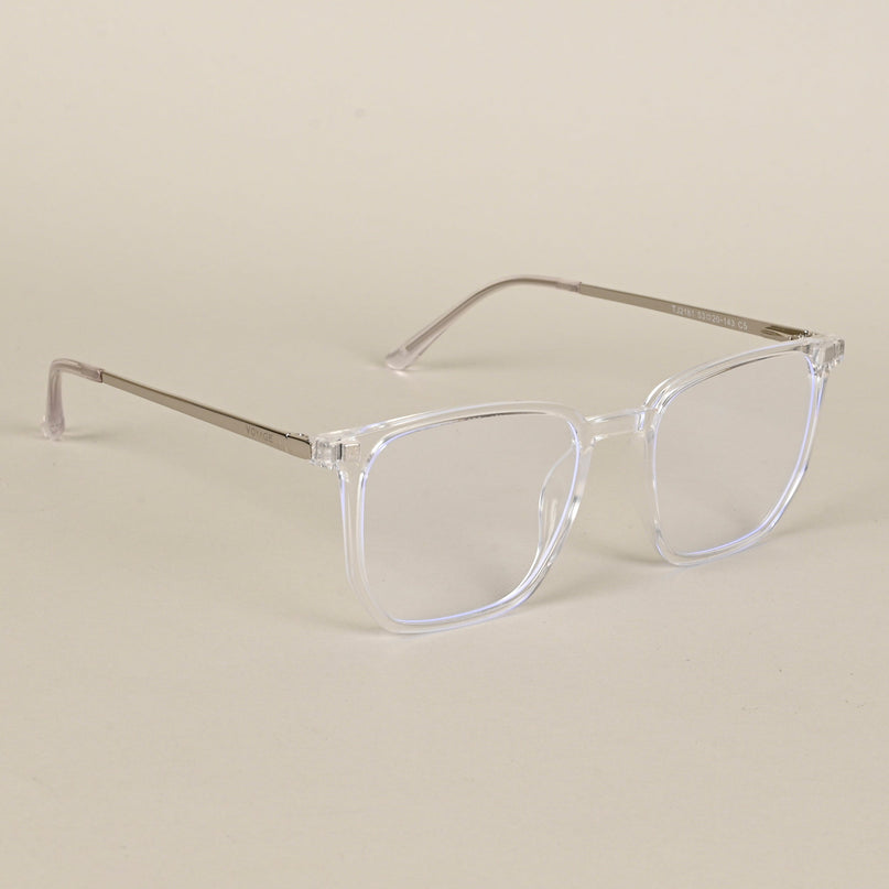 Transparent Wayfarer Clip-On Polarized Sunglasses - PMG4658