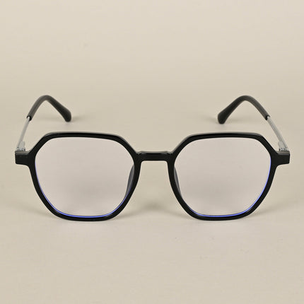 Wayfarer Black Clip-On Polarized Sunglasses - PMG4669