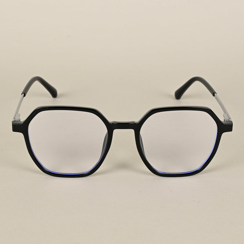 Wayfarer Black Clip-On Polarized Sunglasses - PMG4669