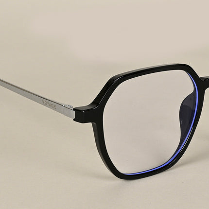 Wayfarer Black Clip-On Polarized Sunglasses - PMG4669