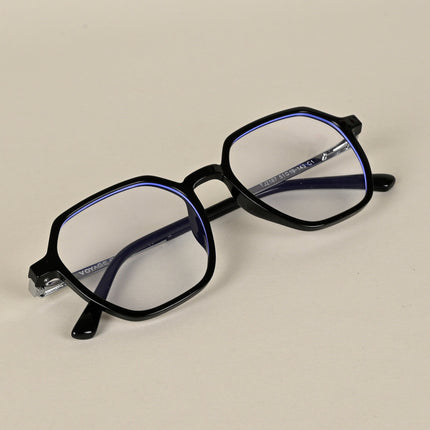 Wayfarer Black Clip-On Polarized Sunglasses - PMG4669