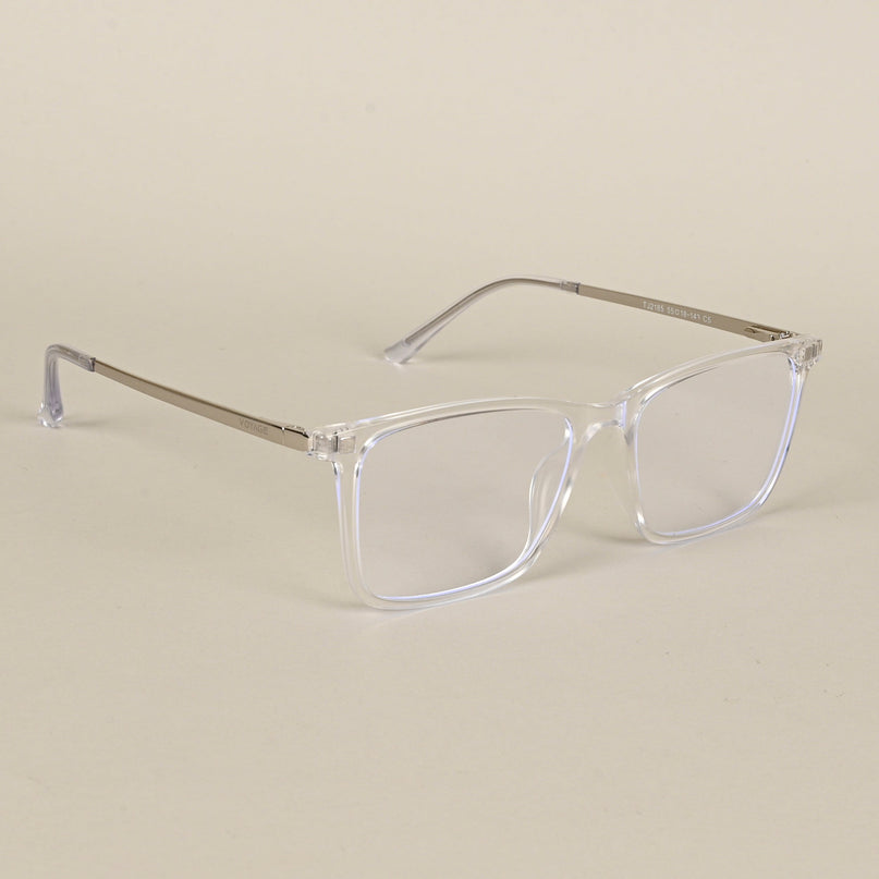 Transparent Wayfarer Clip-On Polarized Sunglasses - PMG4666