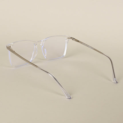 Transparent Wayfarer Clip-On Polarized Sunglasses - PMG4666