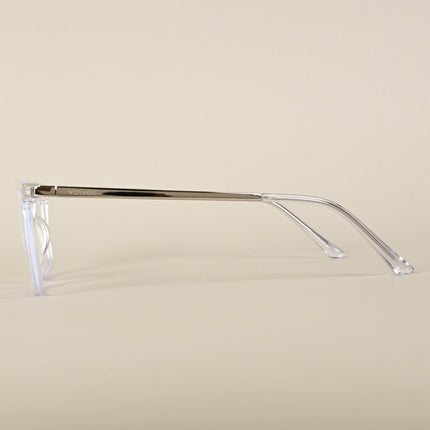 Transparent Wayfarer Clip-On Polarized Sunglasses - PMG4666