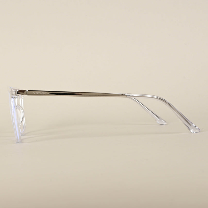 Transparent Wayfarer Clip-On Polarized Sunglasses - PMG4666