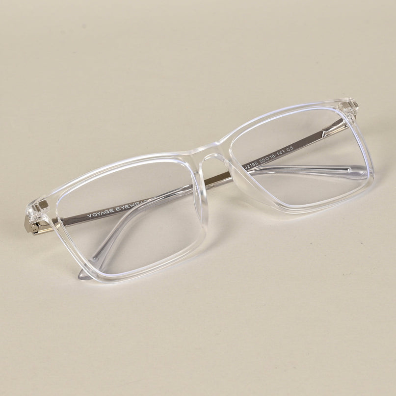 Transparent Wayfarer Clip-On Polarized Sunglasses - PMG4666