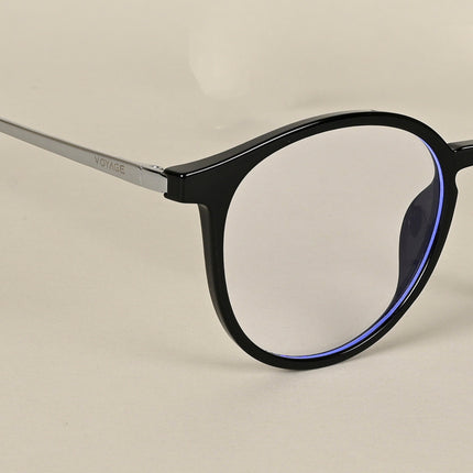 Black Round Clip-On Polarized Sunglasses - PMG4667