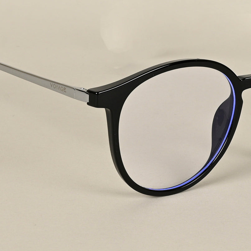Black Round Clip-On Polarized Sunglasses - PMG4667
