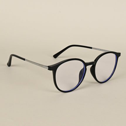 Black Round Clip-On Polarized Sunglasses - PMG4667