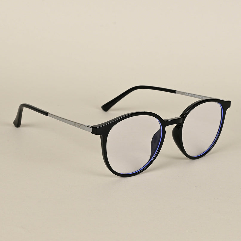 Black Round Clip-On Polarized Sunglasses - PMG4667