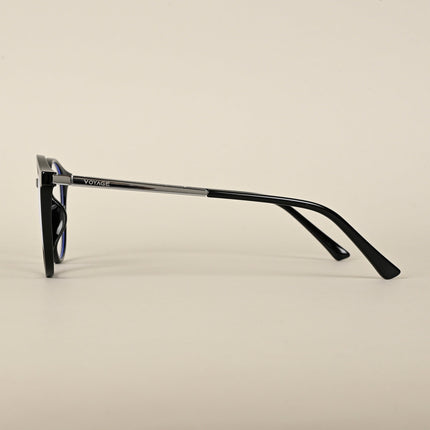 Black Round Clip-On Polarized Sunglasses - PMG4667