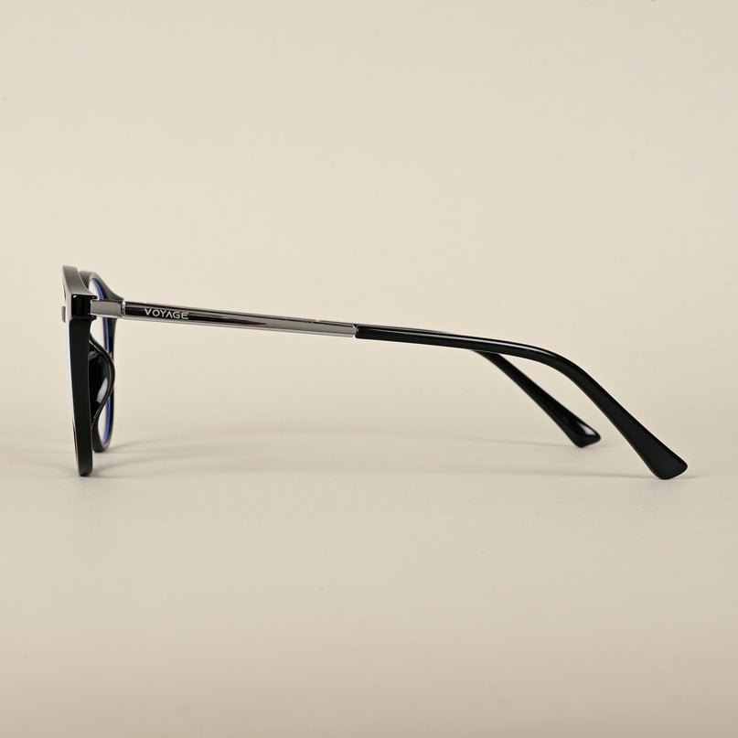 Black Round Clip-On Polarized Sunglasses - PMG4667