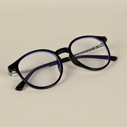 Black Round Clip-On Polarized Sunglasses - PMG4667