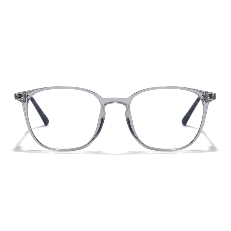 EyeJack Transparent Round Eyeglasses for Men & Women (TR85610GE1700-C2)