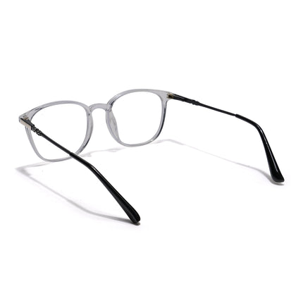 EyeJack Transparent Round Eyeglasses for Men & Women (TR85610GE1700-C2)
