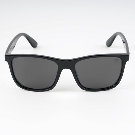 Square Polarized Sunglasses (Black Lens | Black Frame - PMG4812)