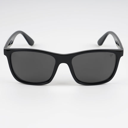 Square Polarized Sunglasses (Black Lens | Black Frame - PMG4813)