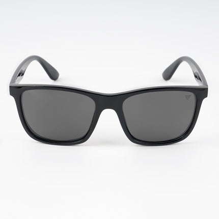 Square Polarized Sunglasses (Black Lens | Black Frame - PMG4815)