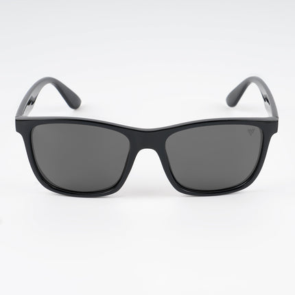 Square Polarized Sunglasses (Black Lens | Black Frame - PMG4816)