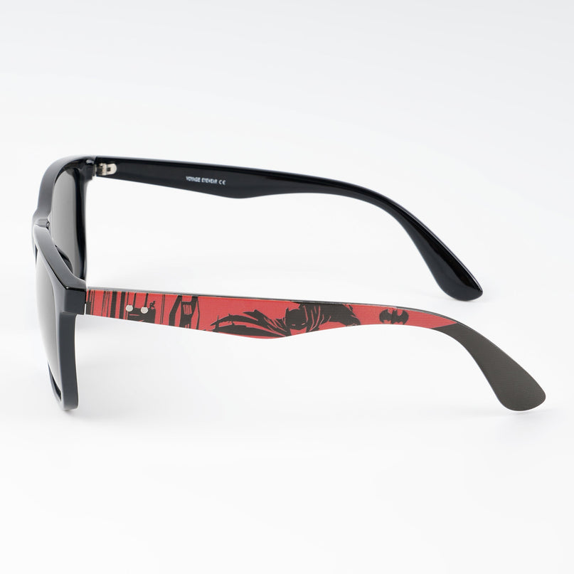Square Polarized Sunglasses (Black Lens | Black Frame - PMG4812)