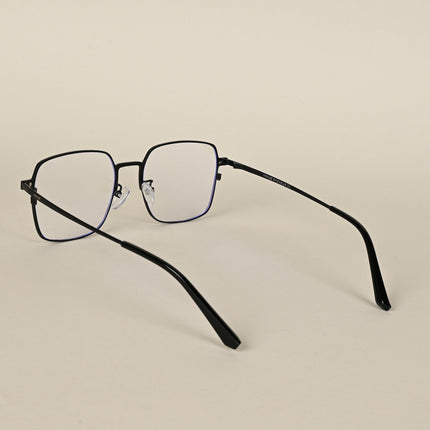 Black Square Clip-On Polarized Eyeglasses - PMG4655