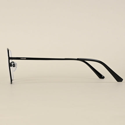 Black Square Clip-On Polarized Eyeglasses - PMG4655