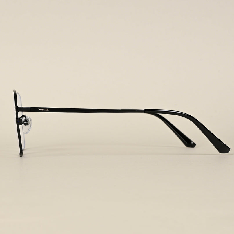 Black Square Clip-On Polarized Eyeglasses - PMG4655
