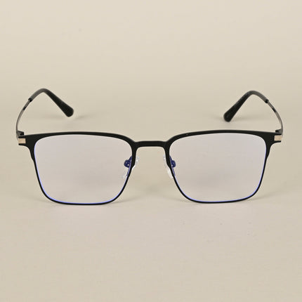 Black Square Clip-On Polarized Sunglasses - PMG4654