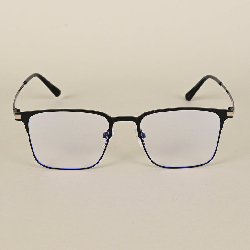Black Square Clip-On Polarized Sunglasses - PMG4654