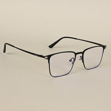 Black Square Clip-On Polarized Sunglasses - PMG4654