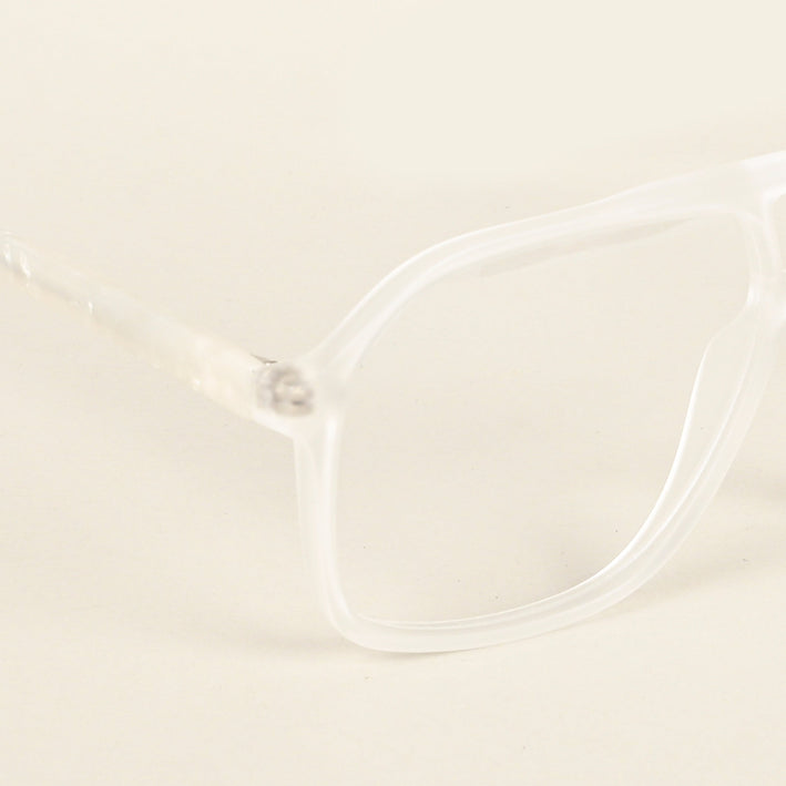 Voyage Maverick Transparent Wayfarer Eyeglasses for Men & Women - MG4806-C7