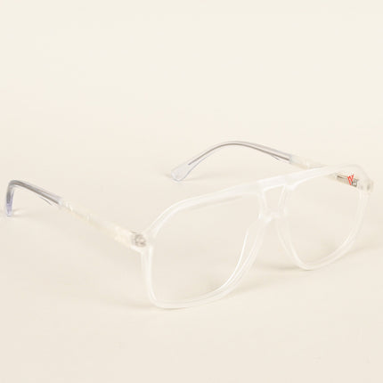 Voyage Maverick Transparent Wayfarer Eyeglasses for Men & Women - MG4806-C7