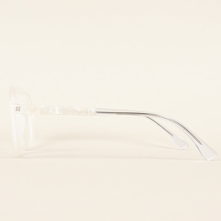 Voyage Maverick Transparent Wayfarer Eyeglasses for Men & Women - MG4806-C7