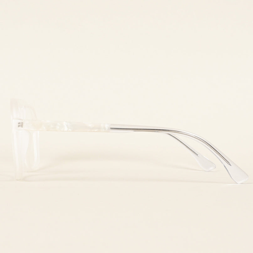 Voyage Maverick Transparent Wayfarer Eyeglasses for Men & Women - MG4806-C7