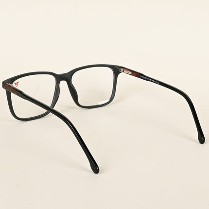 Voyage Matt Black Square Eyeglasses for Men & Women - MG4773-C2