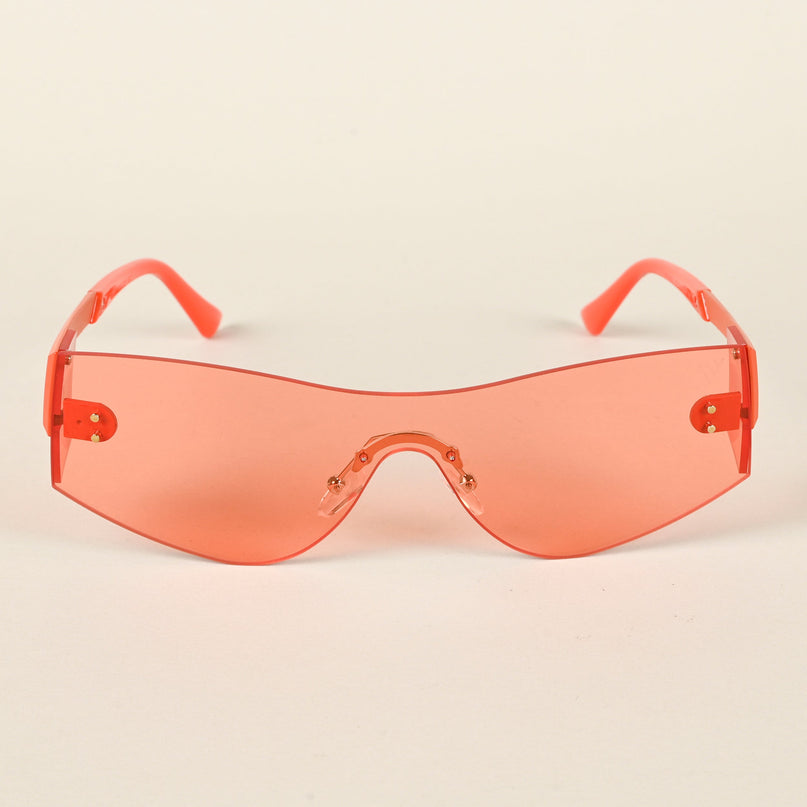 Orange Wrap Around Sunglasses - MG4521