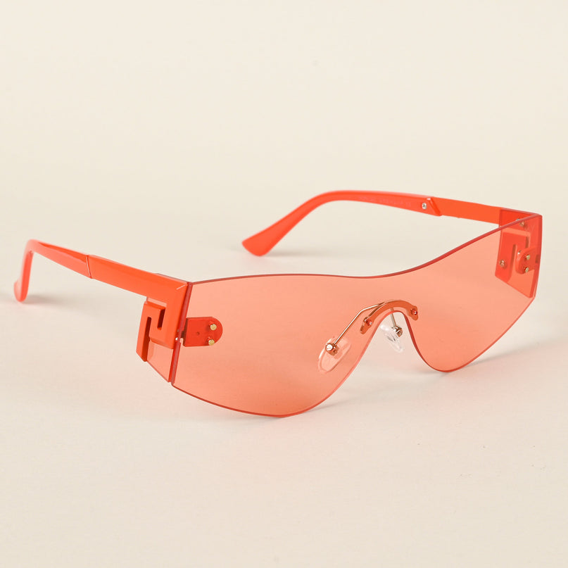 Orange Wrap Around Sunglasses - MG4521